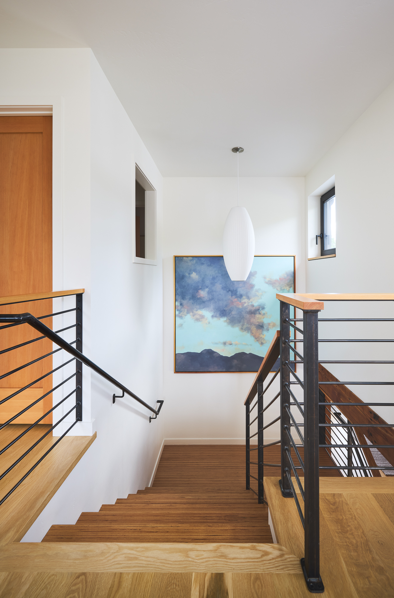 Linden Residence — Staircase & upper landing