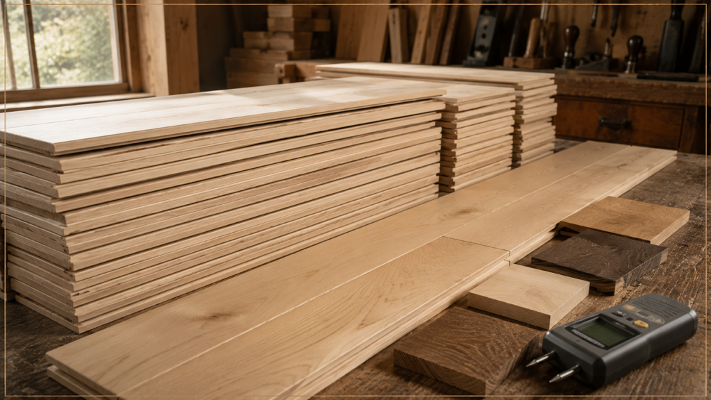 Material Sourcing & Acclimation example